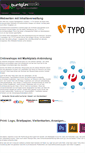 Mobile Screenshot of buntglas-media.de